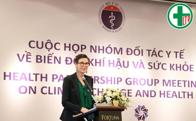 TS Angela Pratt, Trưởng đại diện WHO tại Việt Nam.